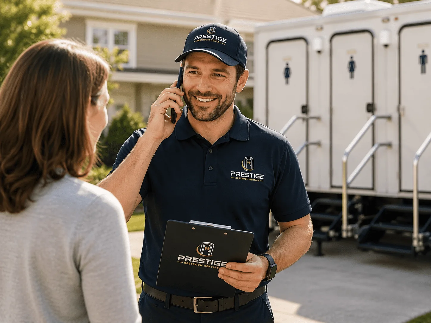 Luxury Portable Restrooms FAQs in New Bloomington, OH